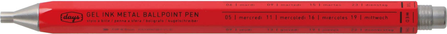 MARK'STYLE Days Aluminum Gel Pen 0.5mm