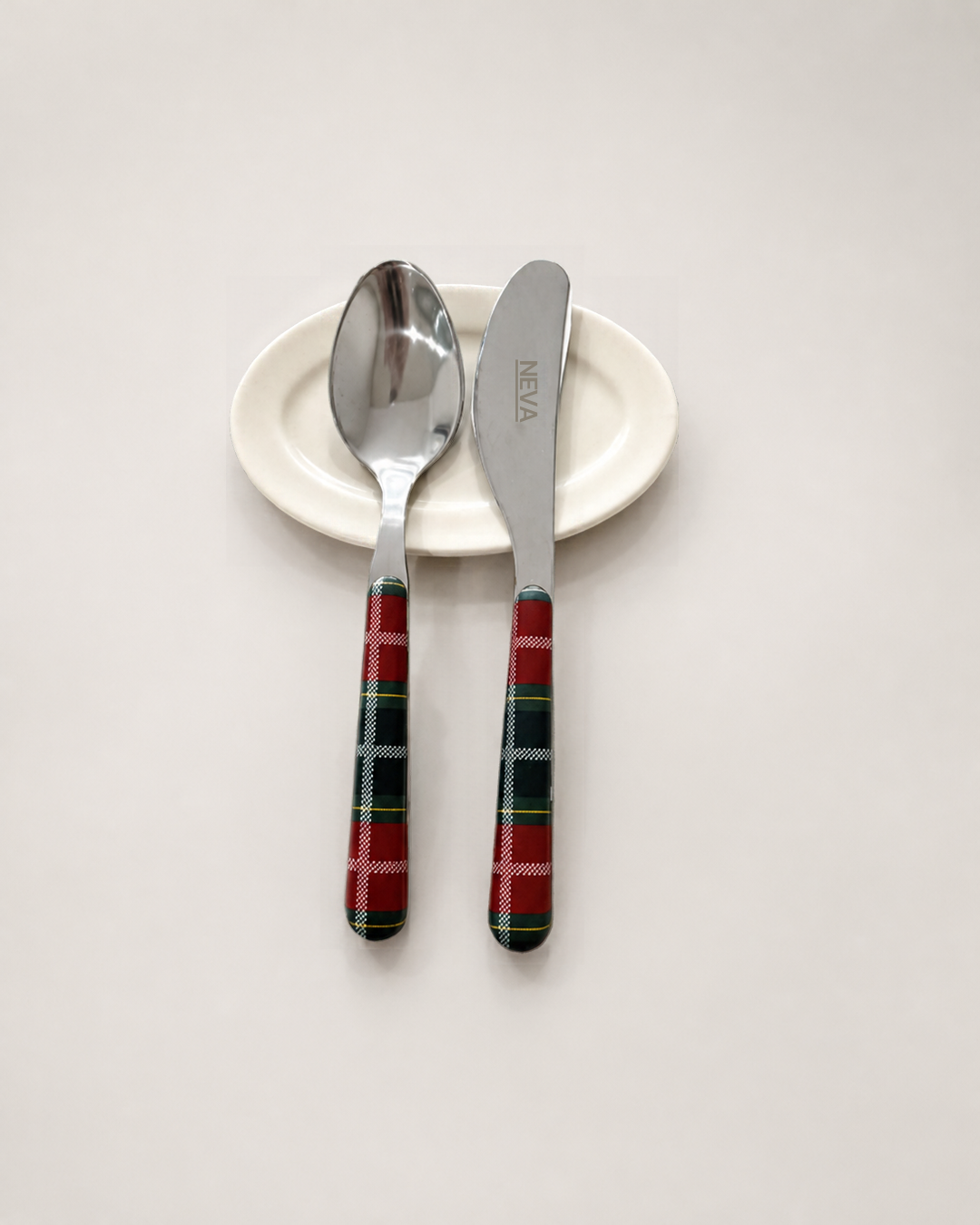 Oval Ceramic Spoon & Chopstick Rest