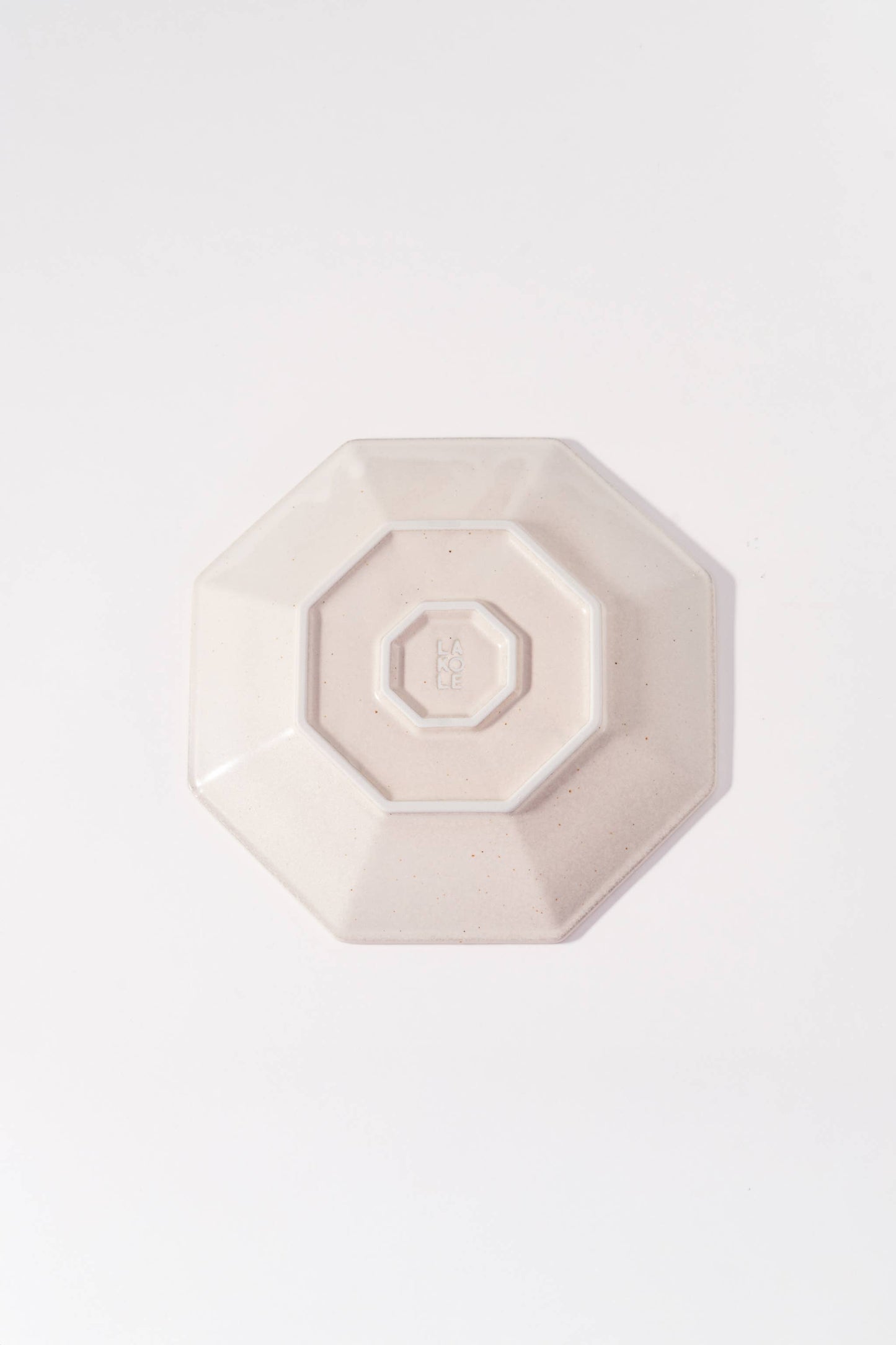 Mino Ware Octagon  Plate Large