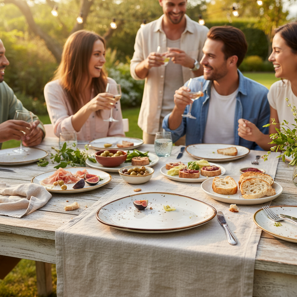 Terra Triangular Plate – White, 8.5"