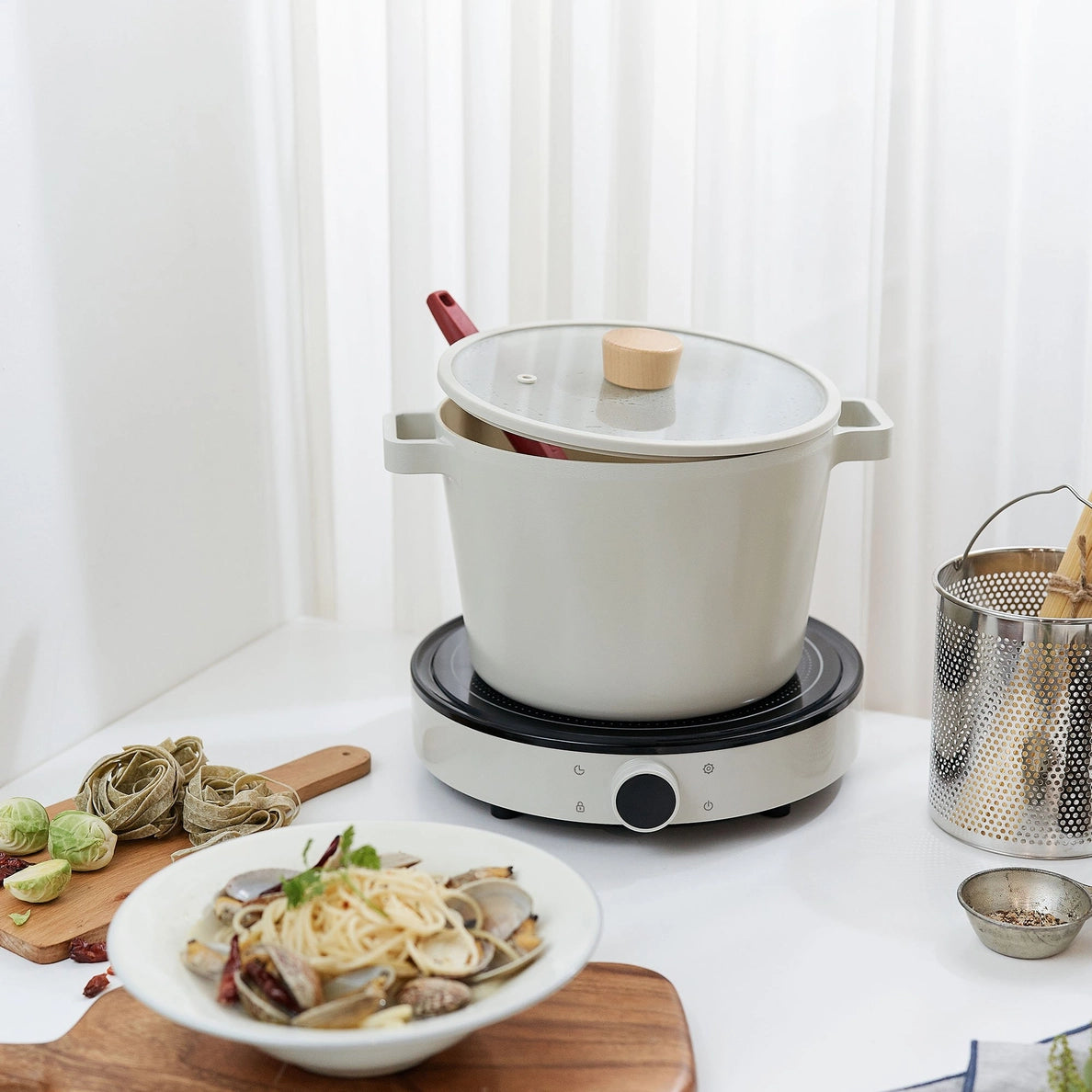 Fika 8.7" Deep Stock Pot