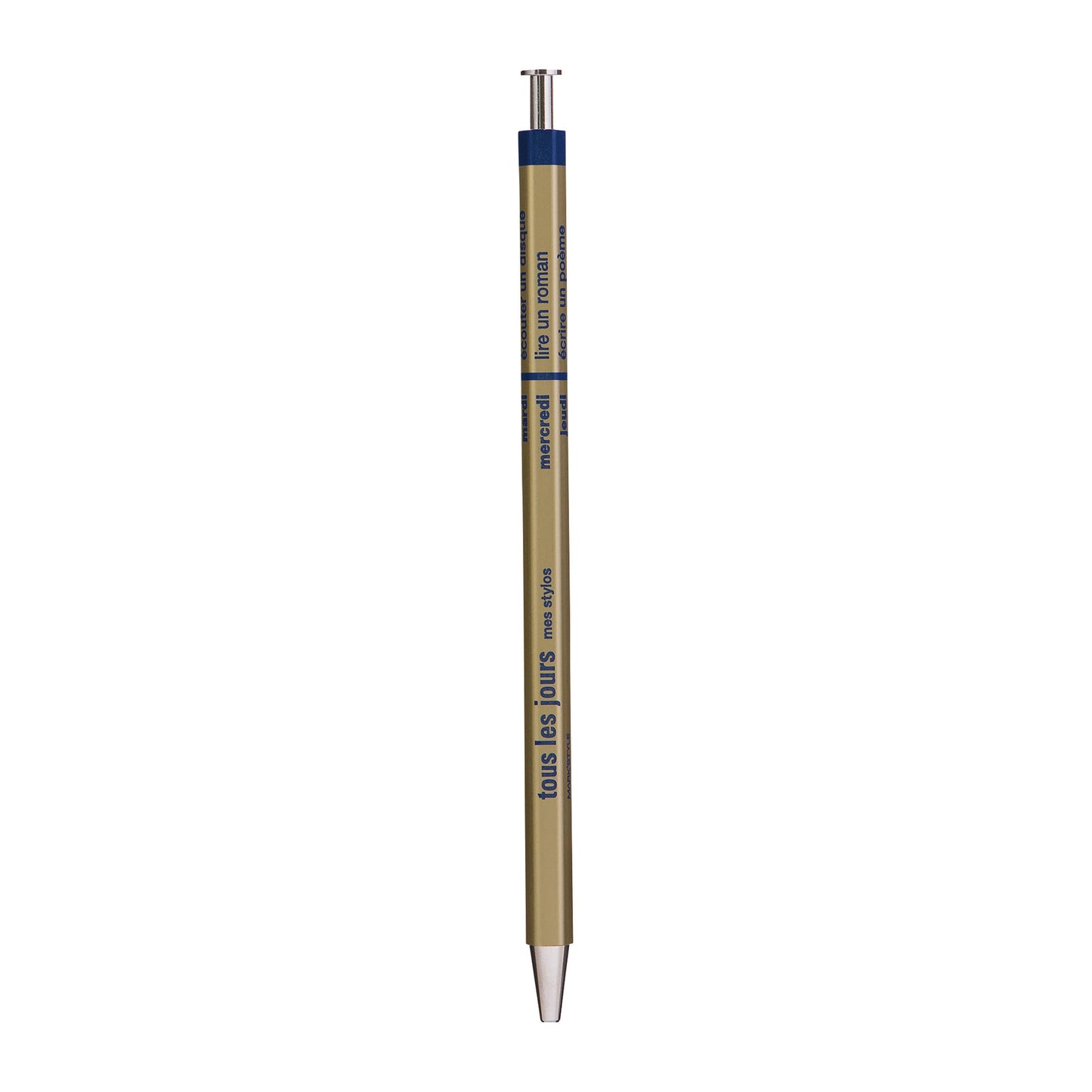 MARK'STYLE Japanese Wooden Ballpoint Pen 0.5mm