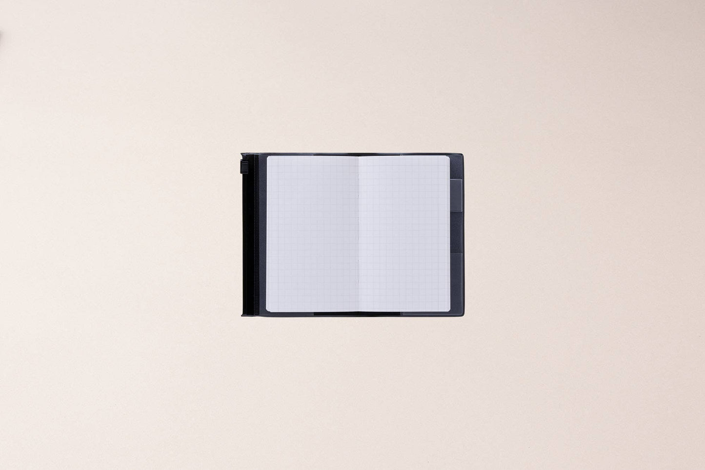 EDiT B7 Grid Notebook with Zipper Pocket
