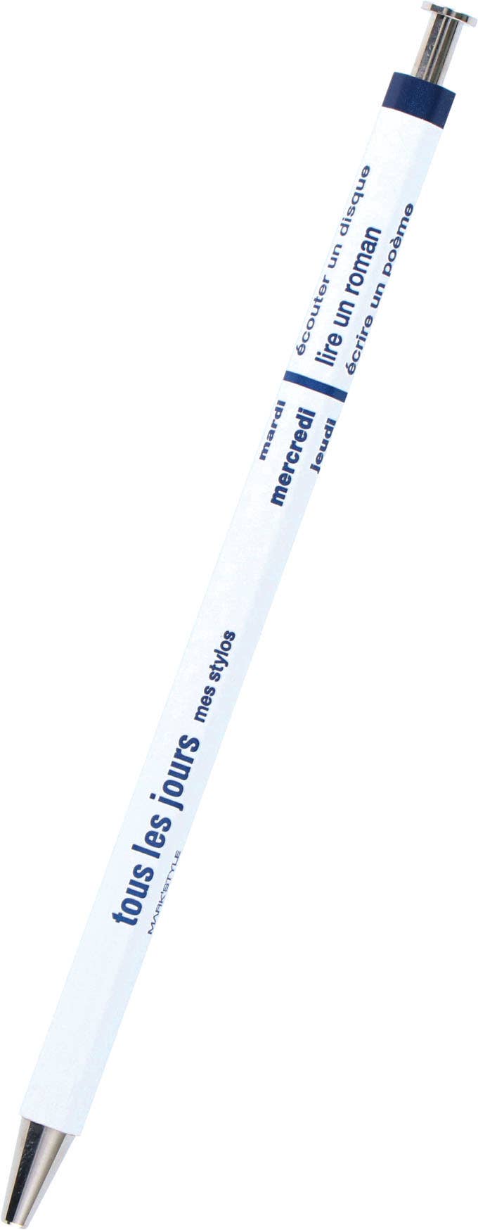 MARK'STYLE Japanese Wooden Ballpoint Pen 0.5mm