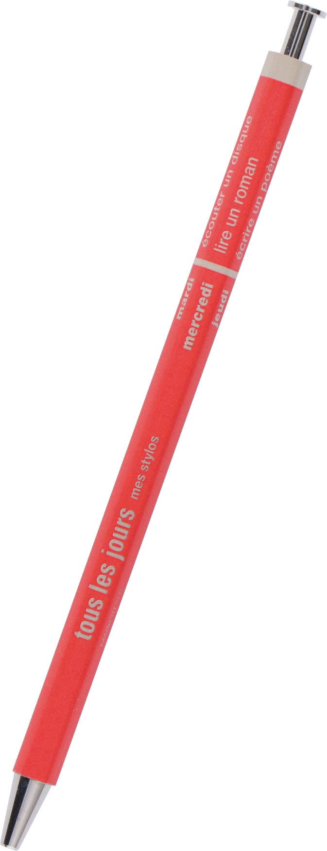 MARK'STYLE Japanese Wooden Ballpoint Pen 0.5mm