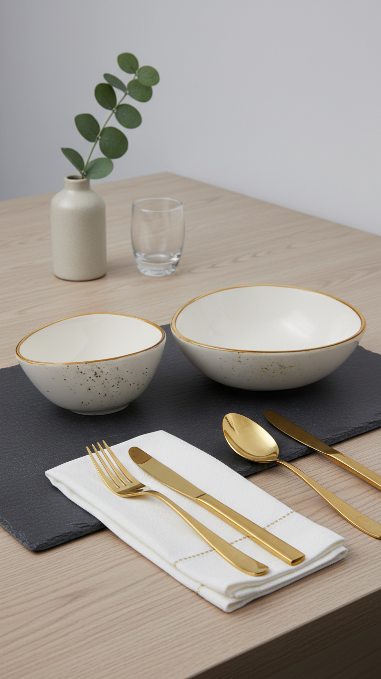 Terra Rice Bowl and Soup Bowl Set