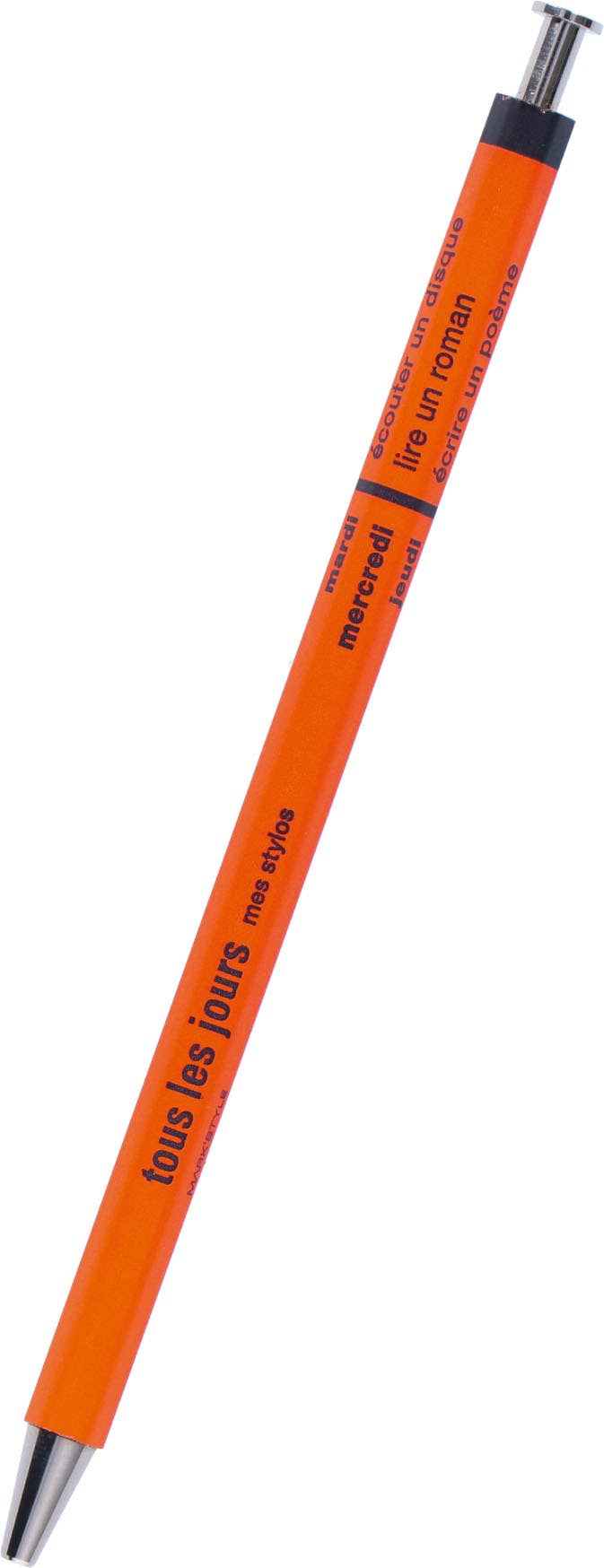 MARK'STYLE Japanese Wooden Ballpoint Pen 0.5mm