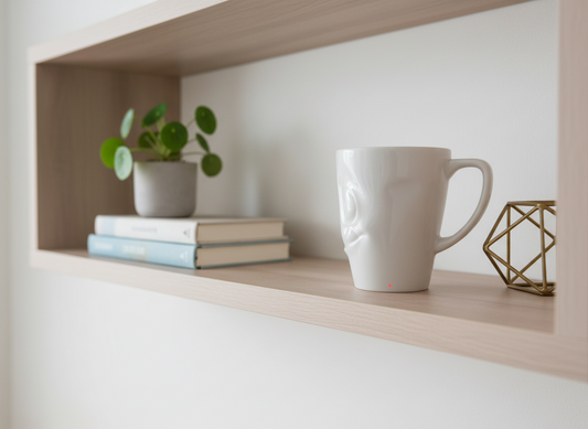 TASSEN Coffee Mug with Handle, Tasty Face