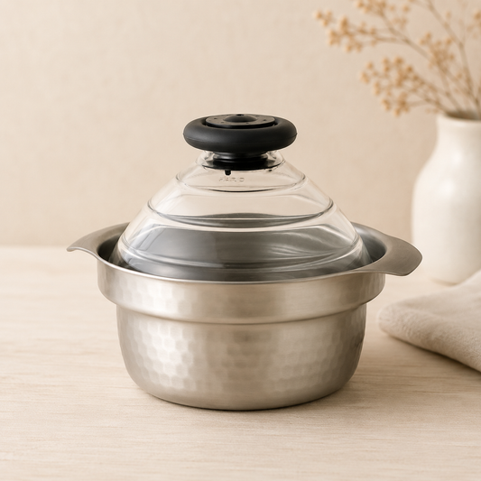 Yukihira Induction Stainless Steel Rice Cooker (1-3 Cups)