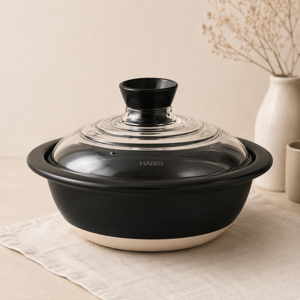 HARIO® Donabe Ceramic Cooking Pot - Large