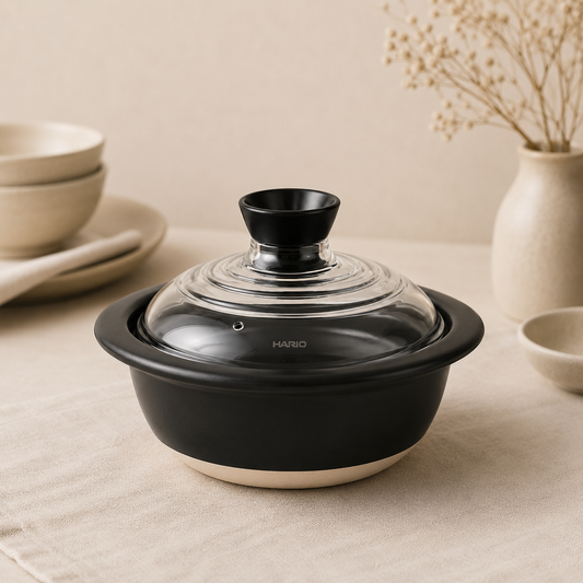 HARIO® Donabe Ceramic Cooking Pot - Small