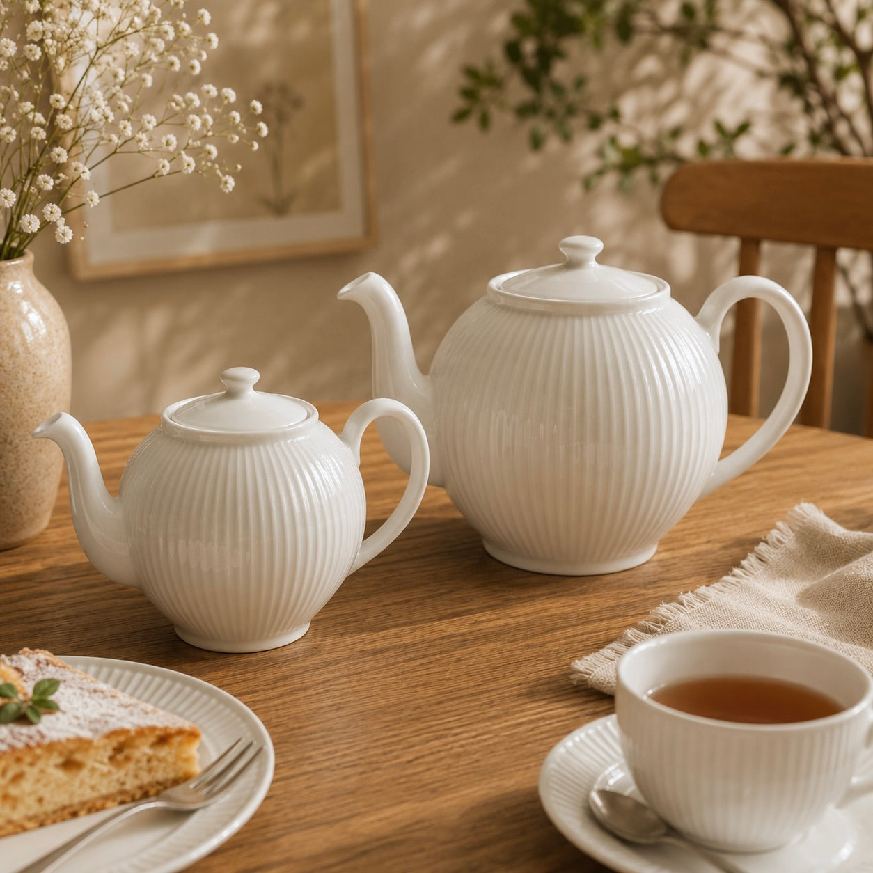 Plisse Teapot