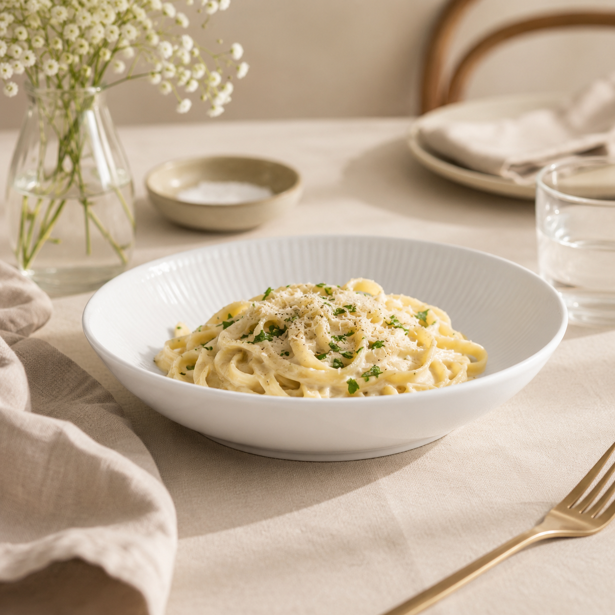 Plisse Pasta Bowl