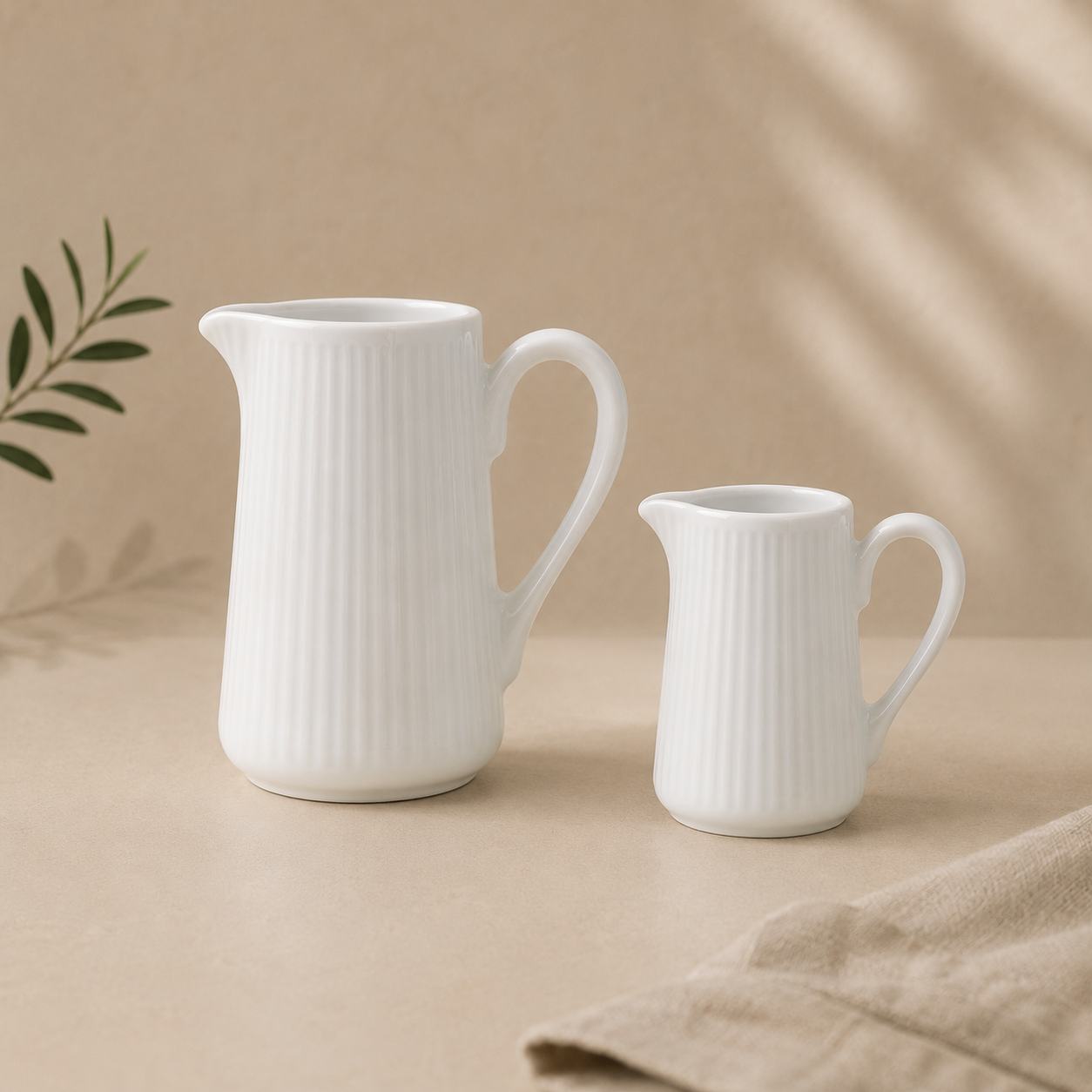 Plisse Pitcher