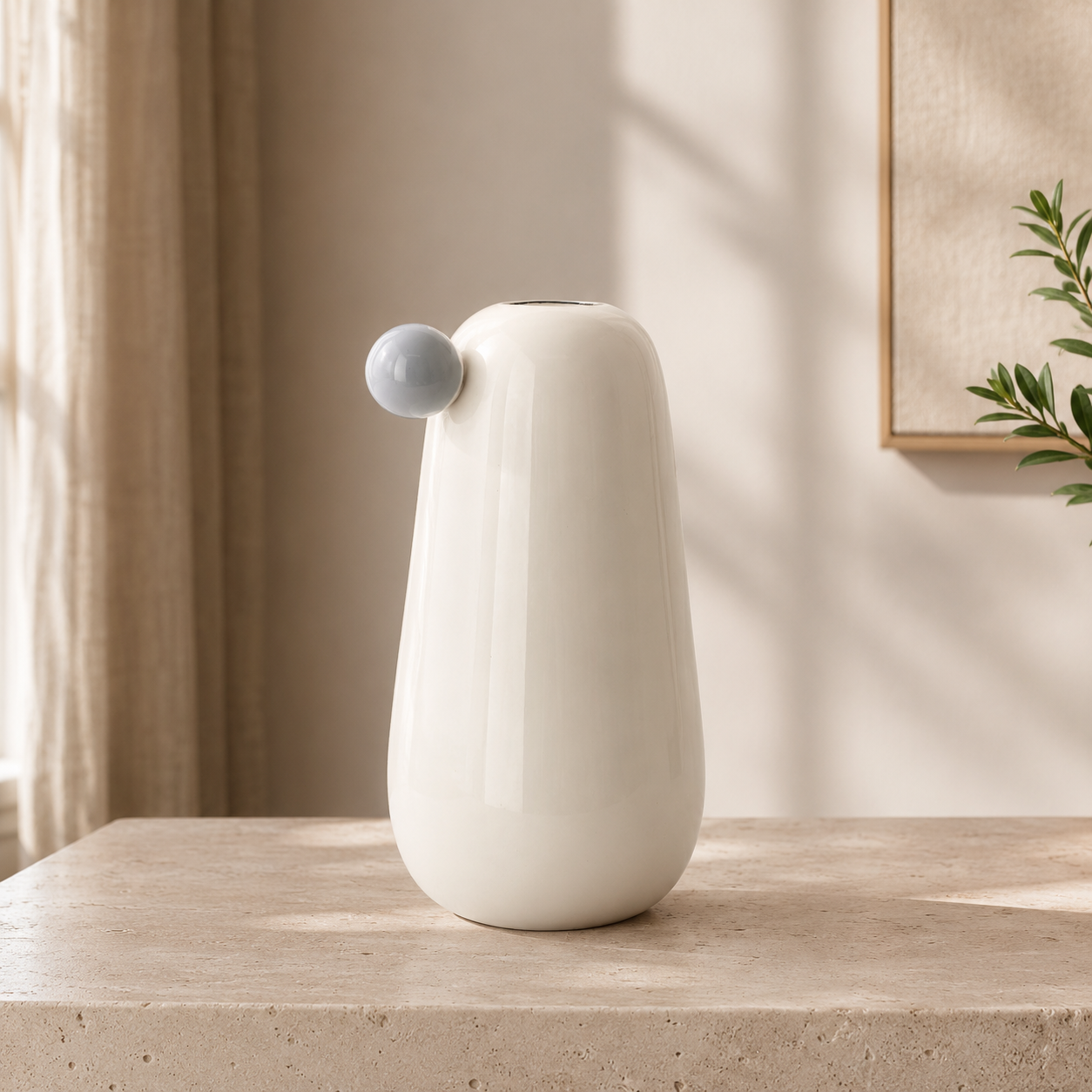 Inka Vase - Large - Offwhite