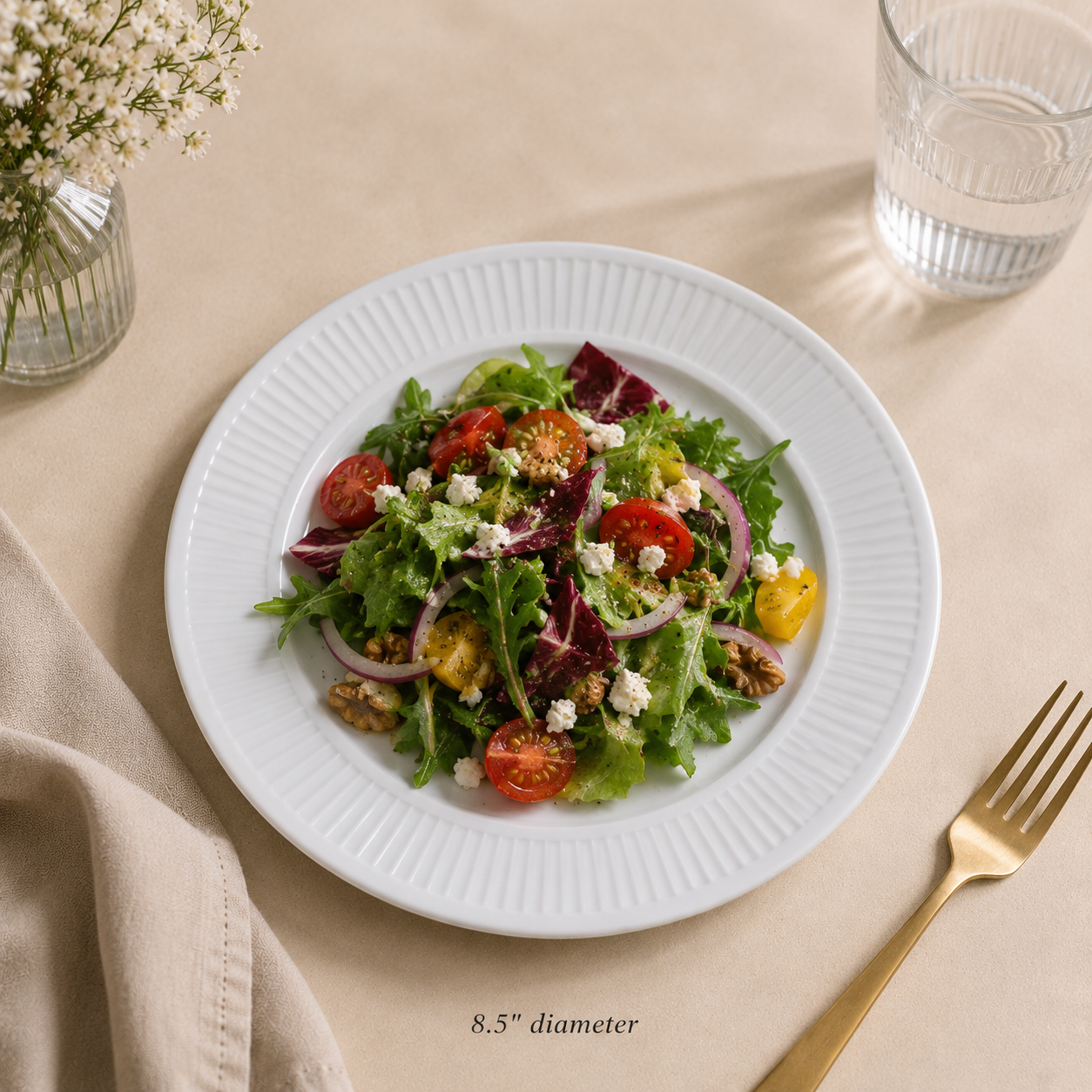 Plisse Plates 3 Sizes