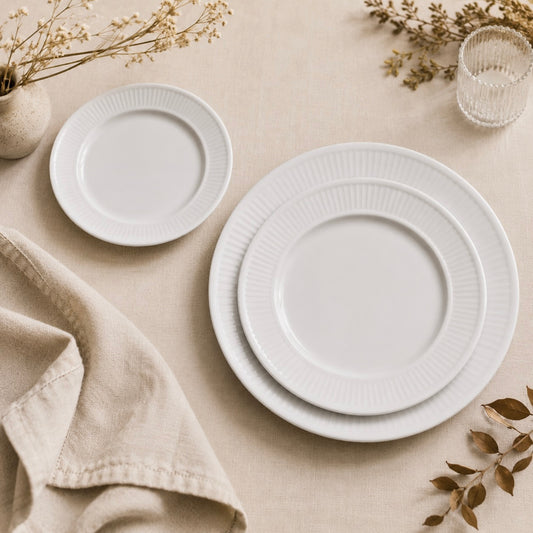 Plisse Plates 3 Sizes