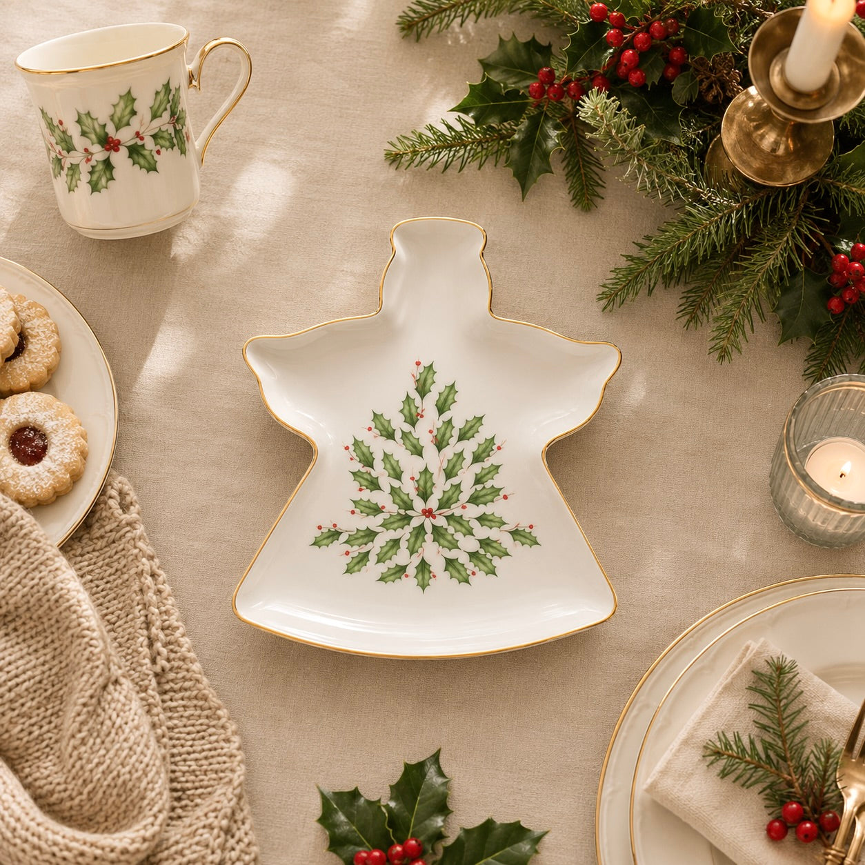 Lenox Holiday Angel Dish