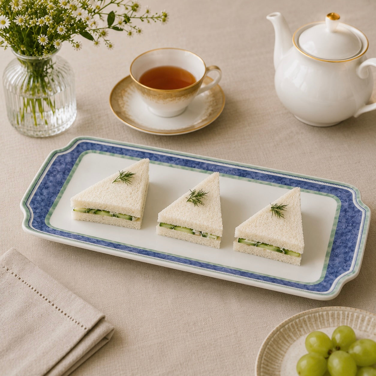Vintage Villeroy & Boch Sandwich Tray