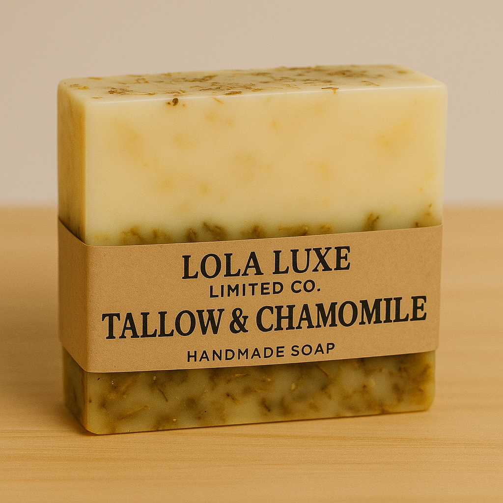 Tallow & Chamomile Bliss Handmade Soap