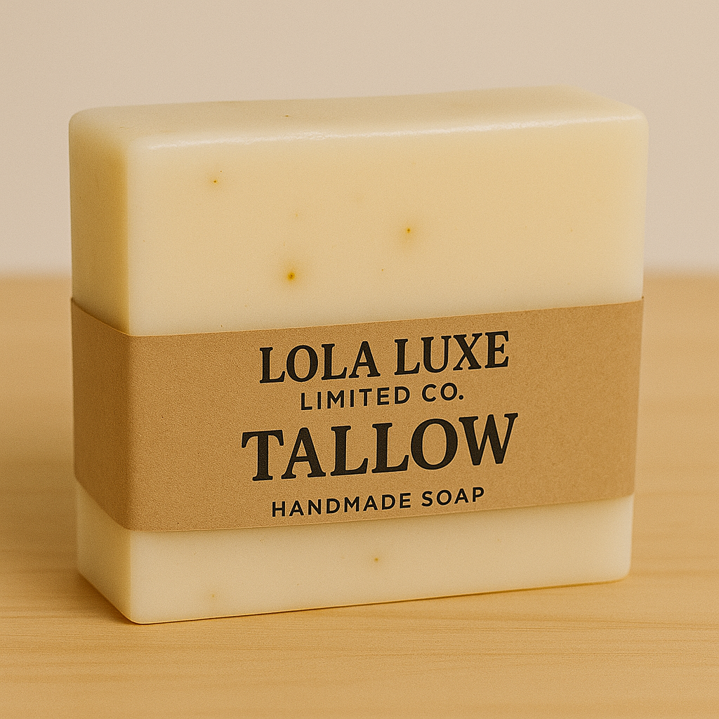 Glow Naturally With Tallow Handmade Soap