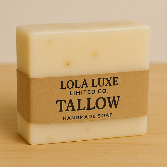 Glow Naturally With Tallow Handmade Soap
