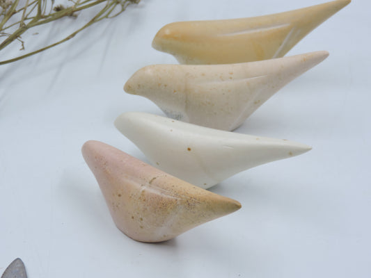 Handmade Natural Stone Bird - Fair Trade Kenyan Art