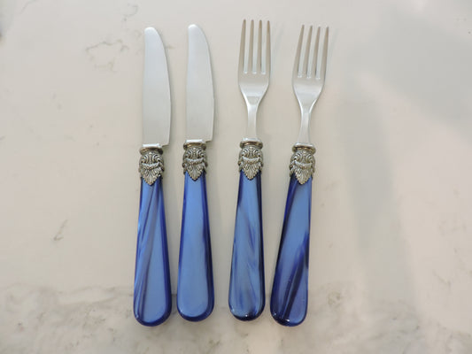 EME Napoleon Dinner Fork & Knife Set for 2 (4pc)