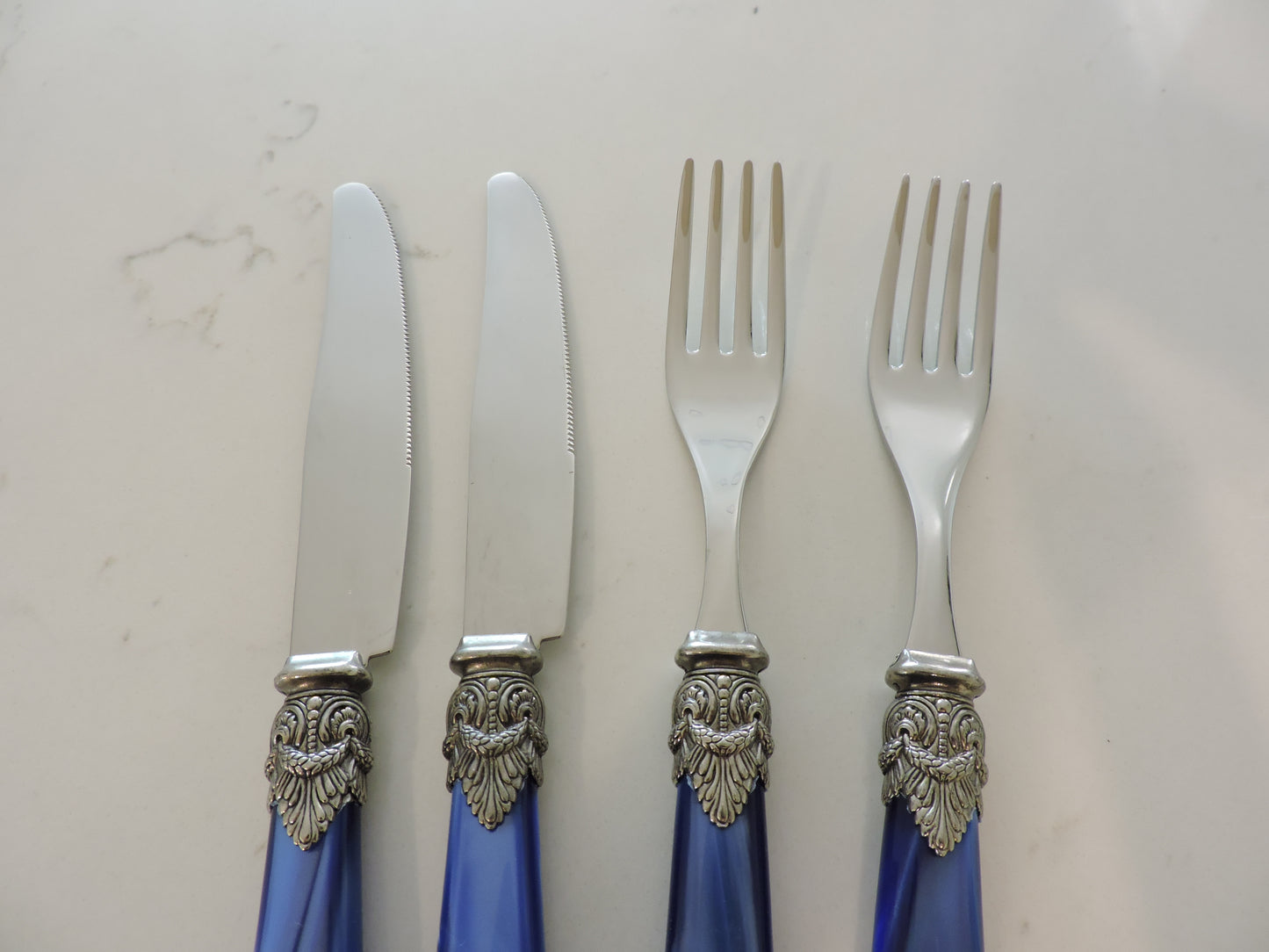 EME Napoleon Dinner Fork & Knife Set for 2 (4pc)