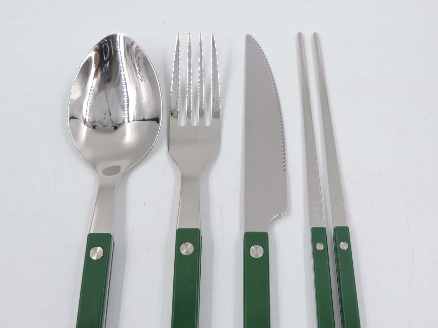 Maison Objet Premium Cier Farbe Cutlery Green