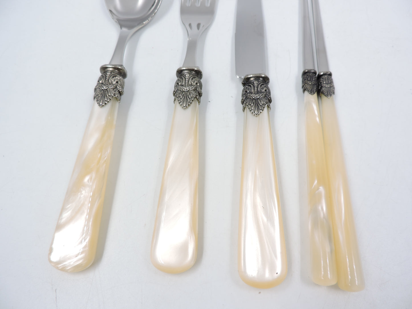 EME Flatware Napoleon Spoon, Fork, chopsticks, knife Set 8pcs (Brand New)