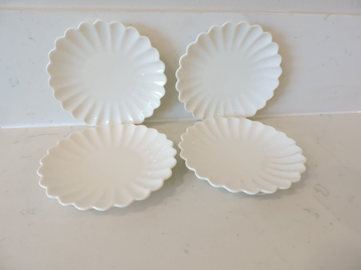 Nature Series Floral Rim Plate 6" Set of 4