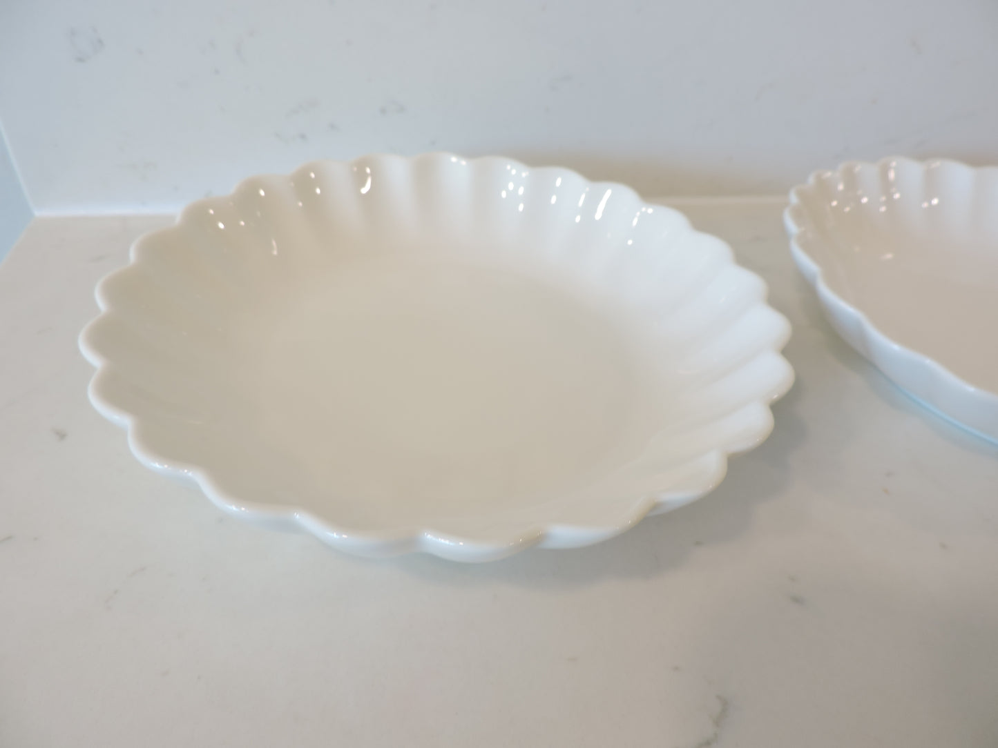 Nature Series Floral Rim Multi-Purpose Bowl Set of 2