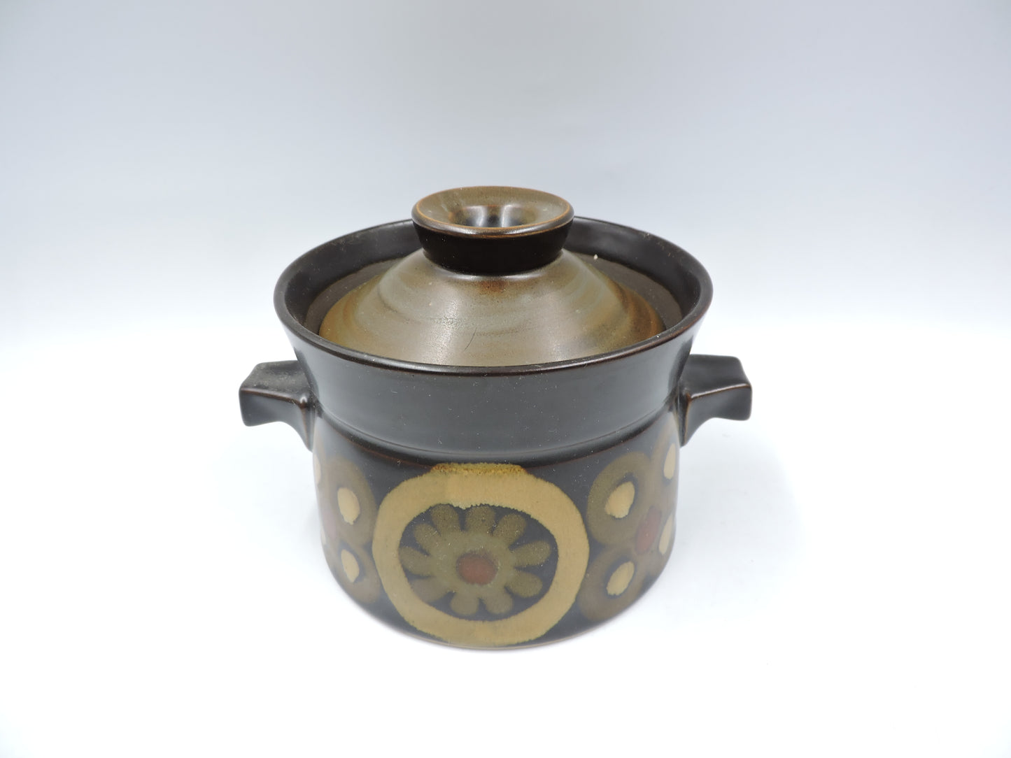 Denby Arabesque Stoneware Soup Bowl with Handles Set of 2