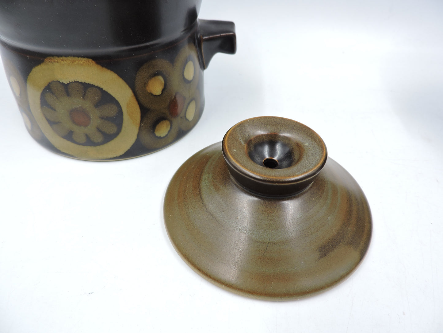Denby Arabesque Stoneware Soup Bowl with Handles Set of 2