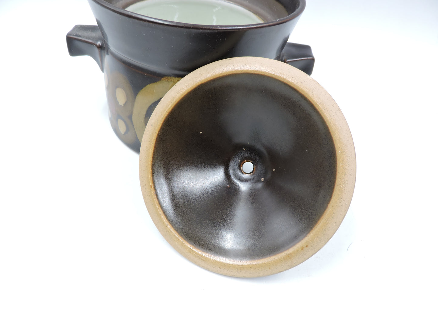 Denby Arabesque Stoneware Soup Bowl with Handles Set of 2