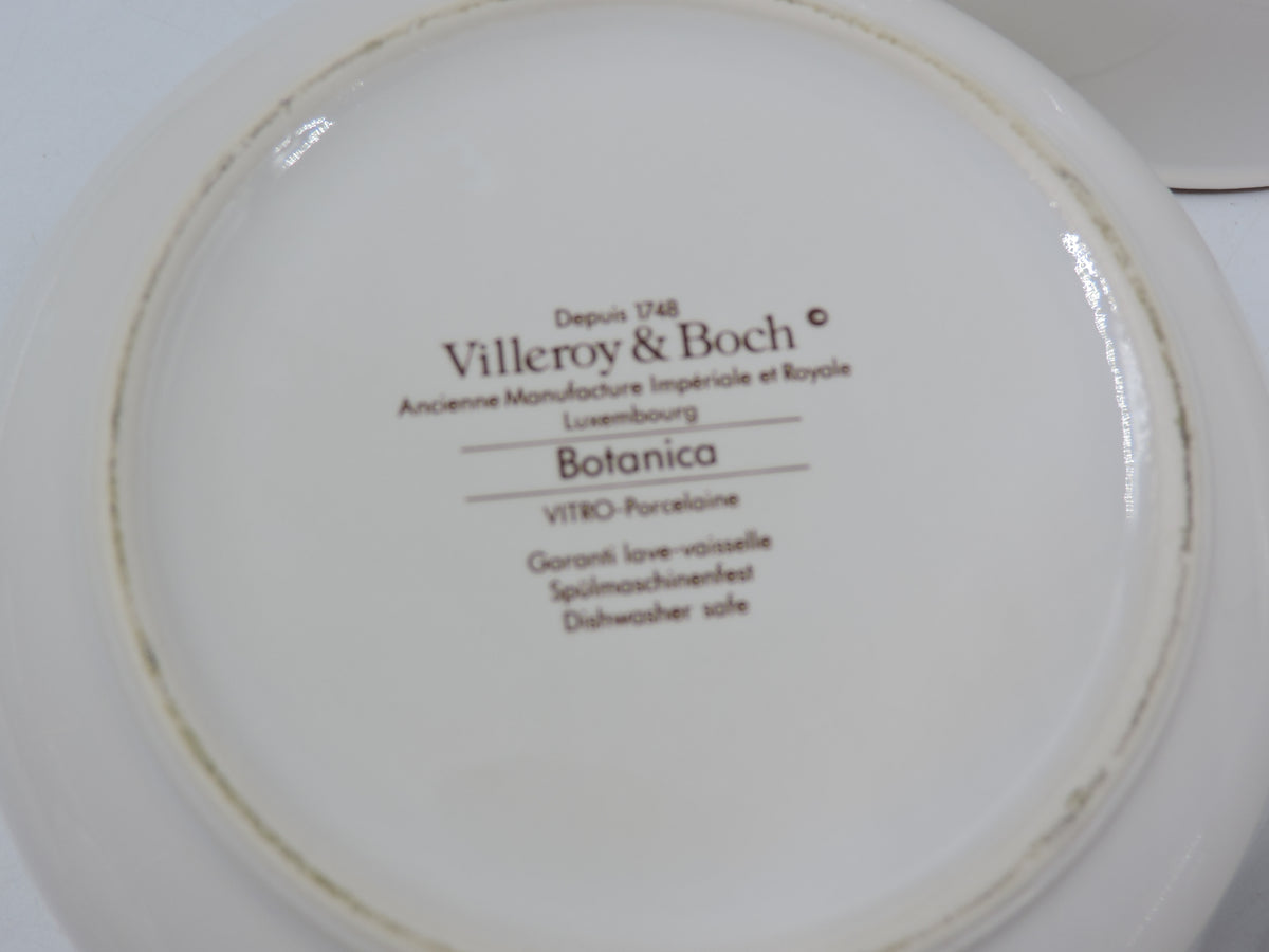 Vintage Villeroy & Boch Botanica Cereal / Soup Bowls (Set of 4)