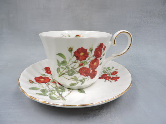 Heirloom Bone China Cup and Saucer