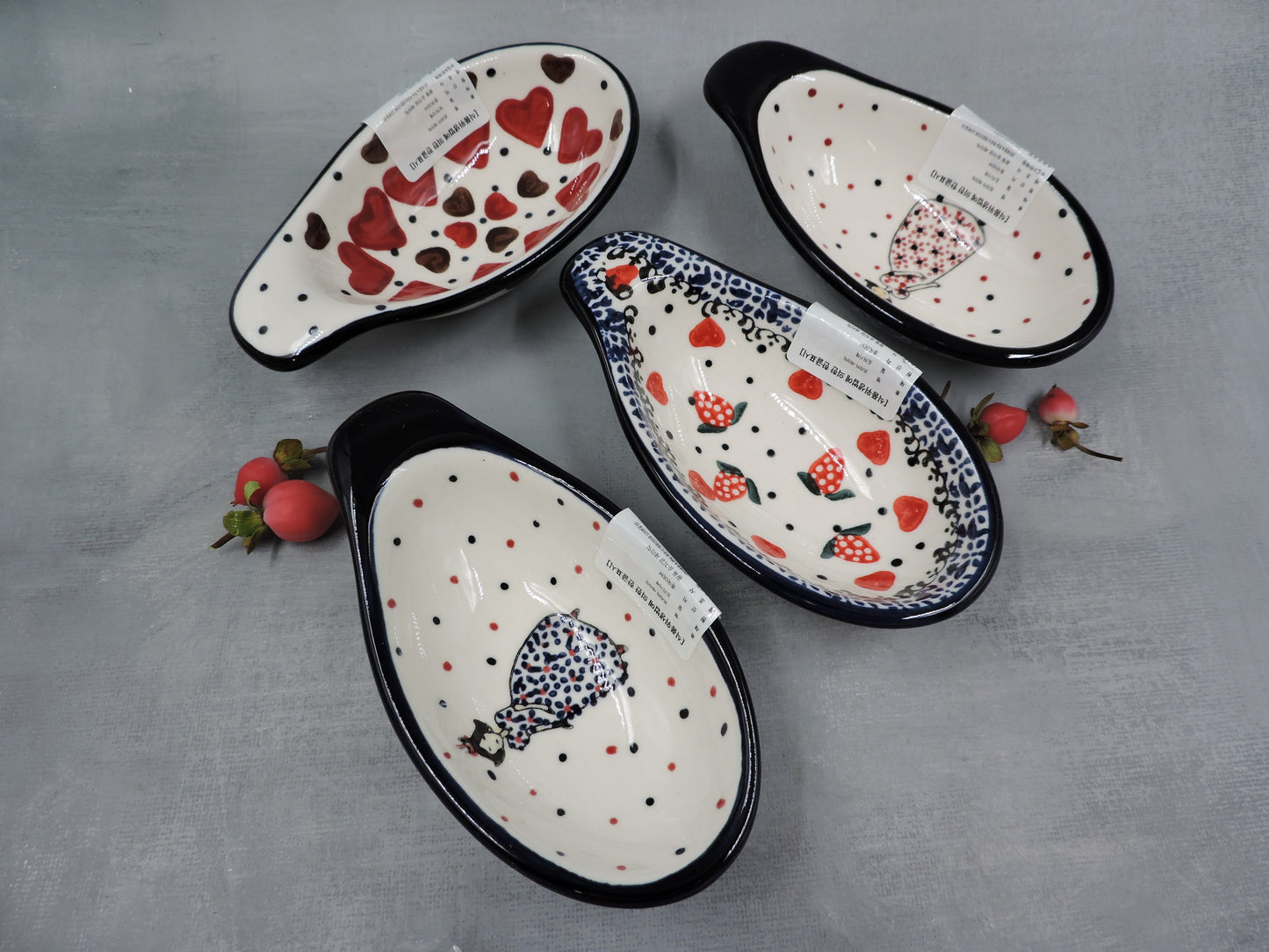 Praca Handle Sauce Bowl Set of 4