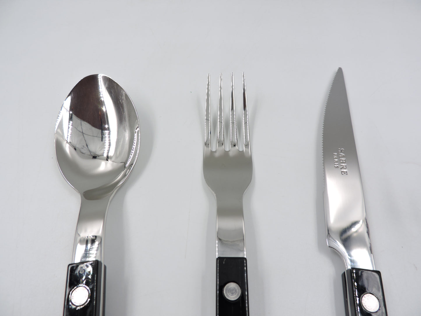 Sabre Bistrot Flatware – 3‑Piece Set
