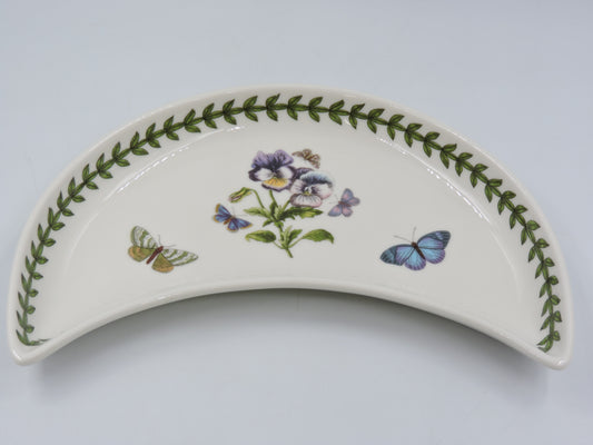 Portmeirion Botanic Garden Crescent Salad Plate-Pansy (사본)