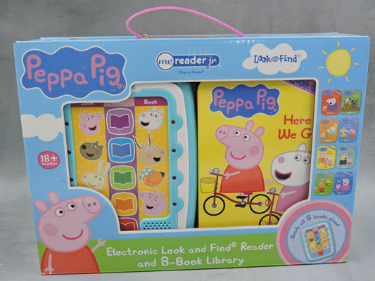 Peppa Pig - Electronic Me Reader Jr & 8-Book Look and Find Library