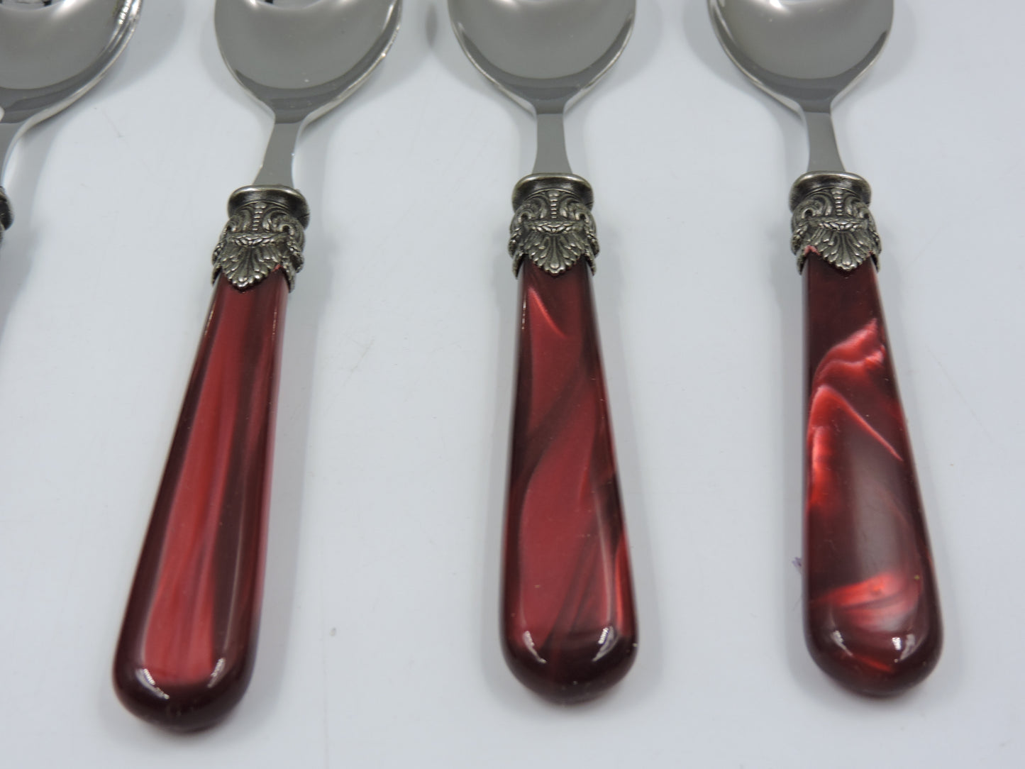 EME Flatware Napoleon Dessert Spoon Set of 6