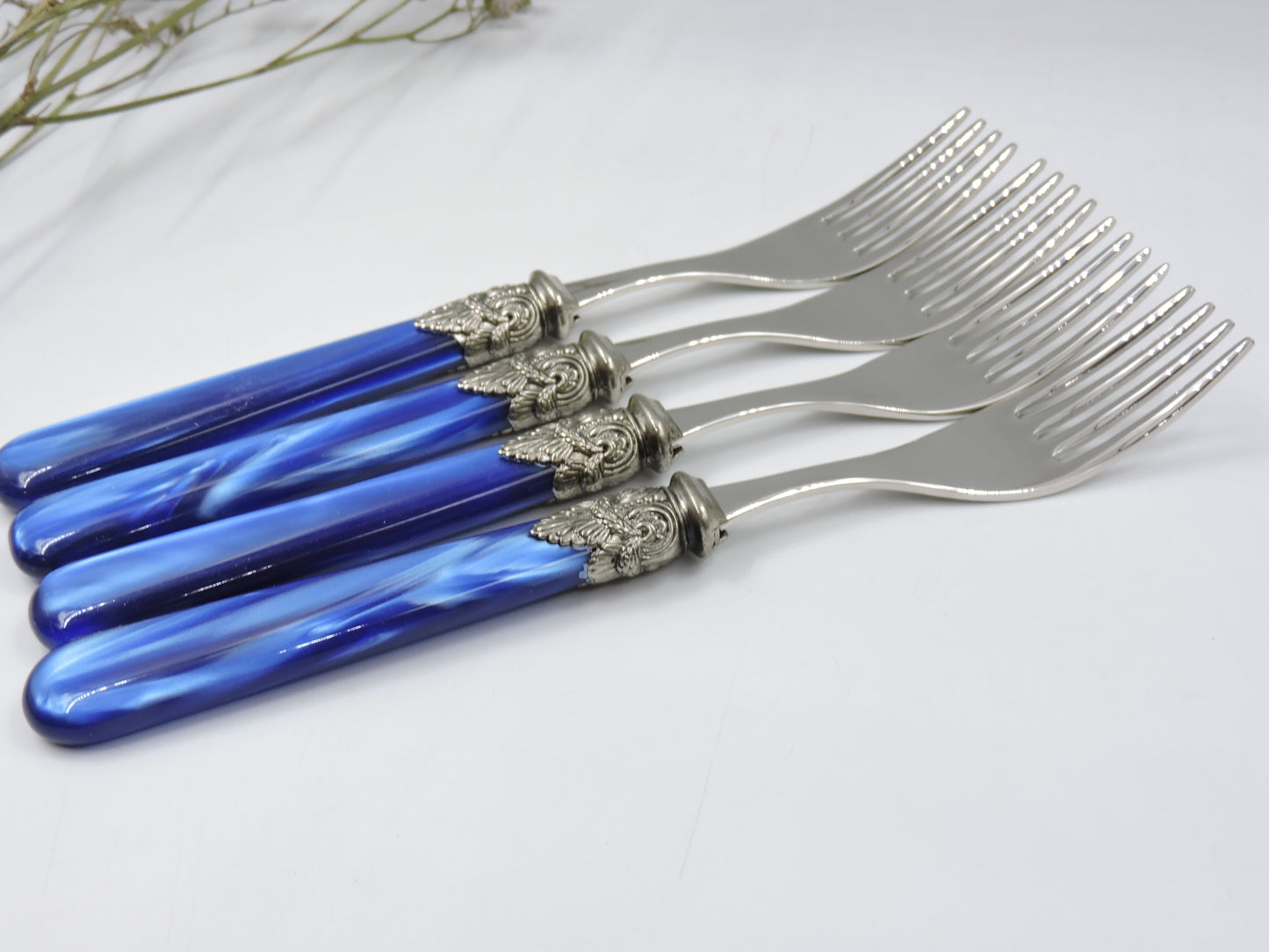 EME Flatware Napoleon Dinner Fork Set of 4