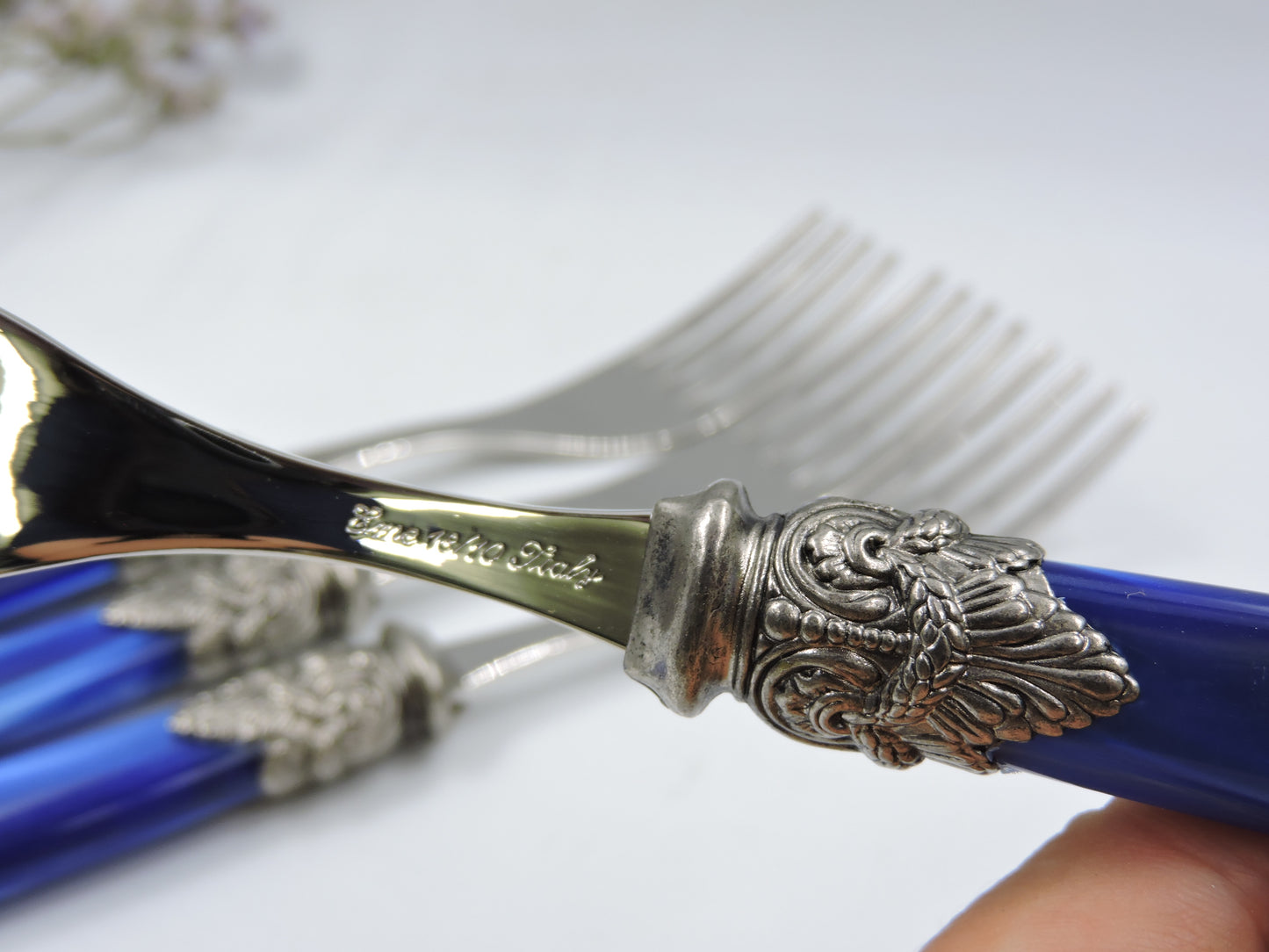 EME Flatware Napoleon Dinner Fork Set of 4