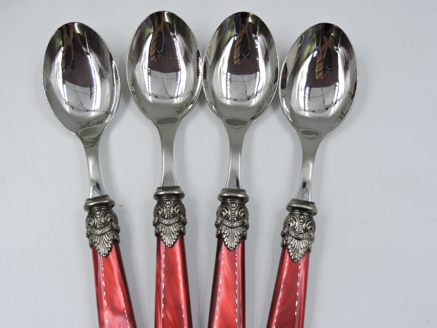 EME Flatware Napoleon Dinner Spoon Set of 4