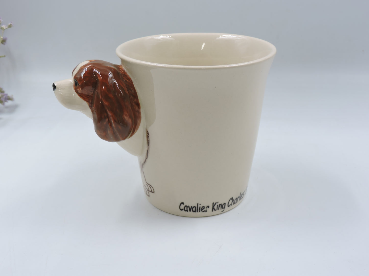 Cavalier Charm – Handcrafted Dog Lover’s Mug