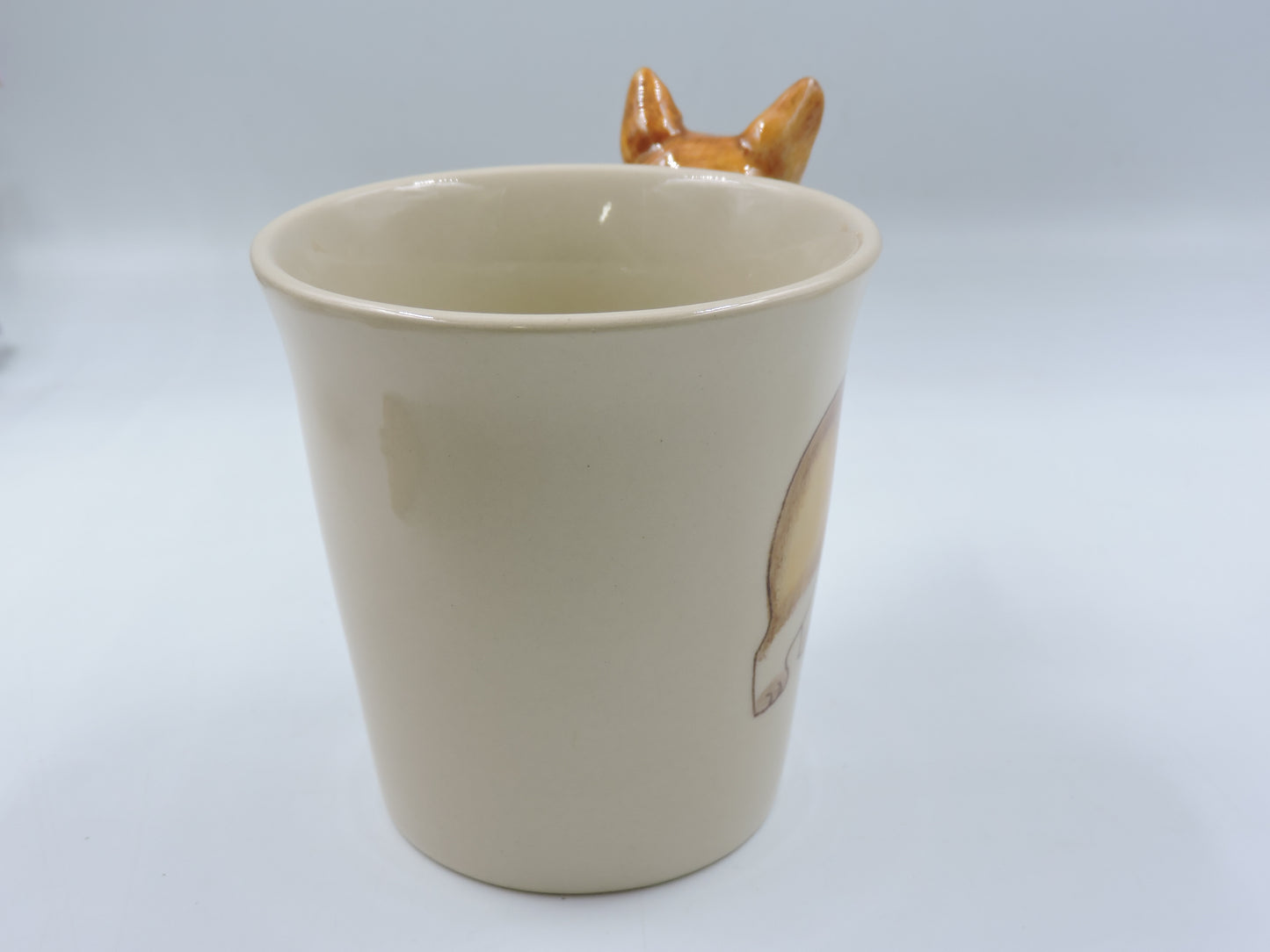Corgi (Brown) – Hand-Painted Ceramic Mug
