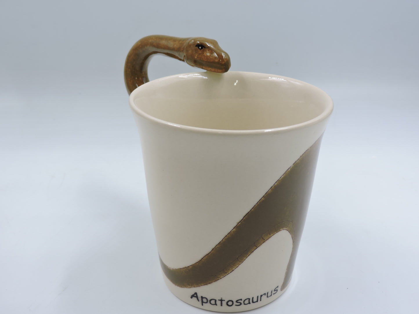 Dino Days – Handcrafted Apatosaurus Mug