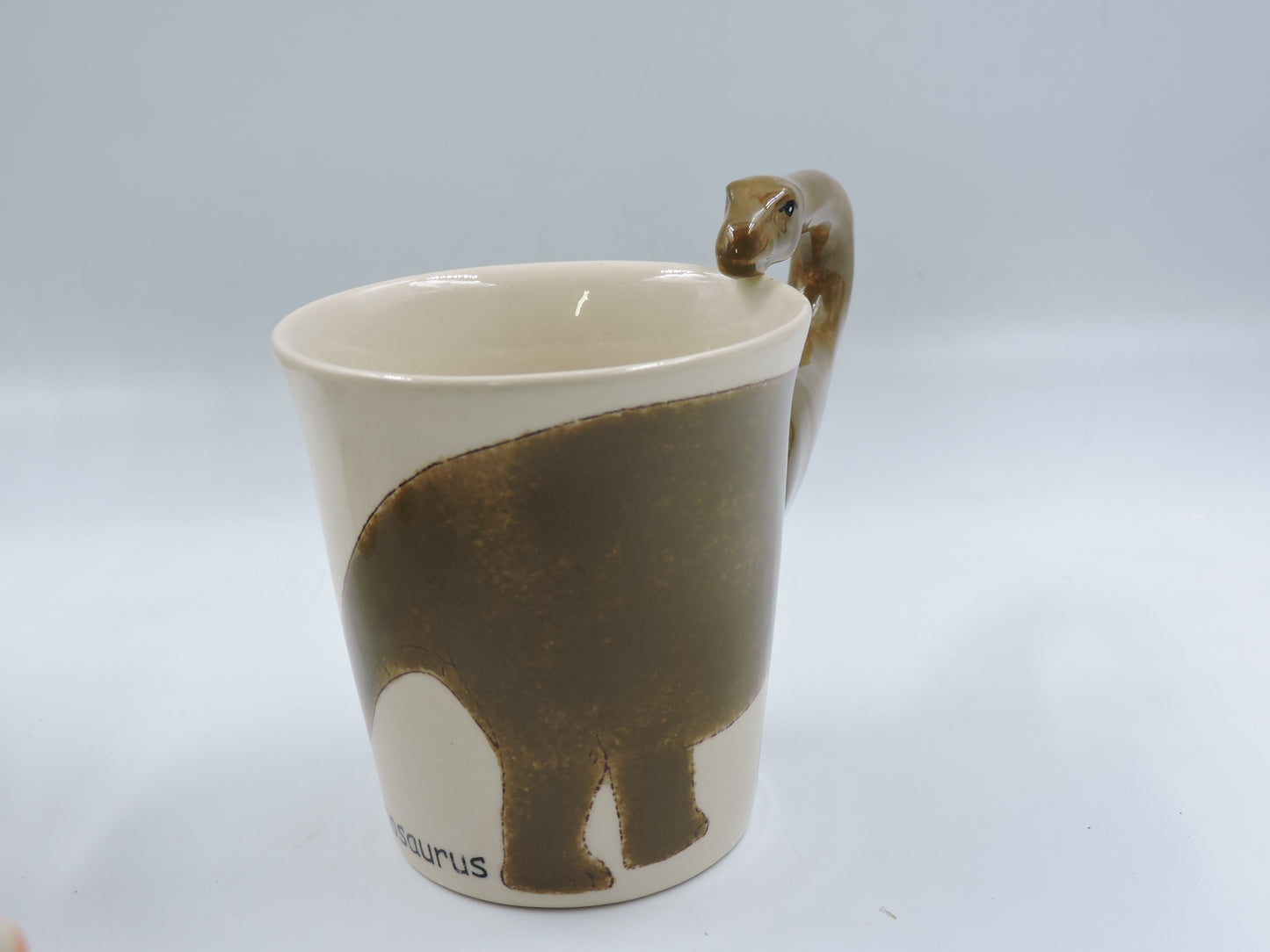 Dino Days – Handcrafted Apatosaurus Mug